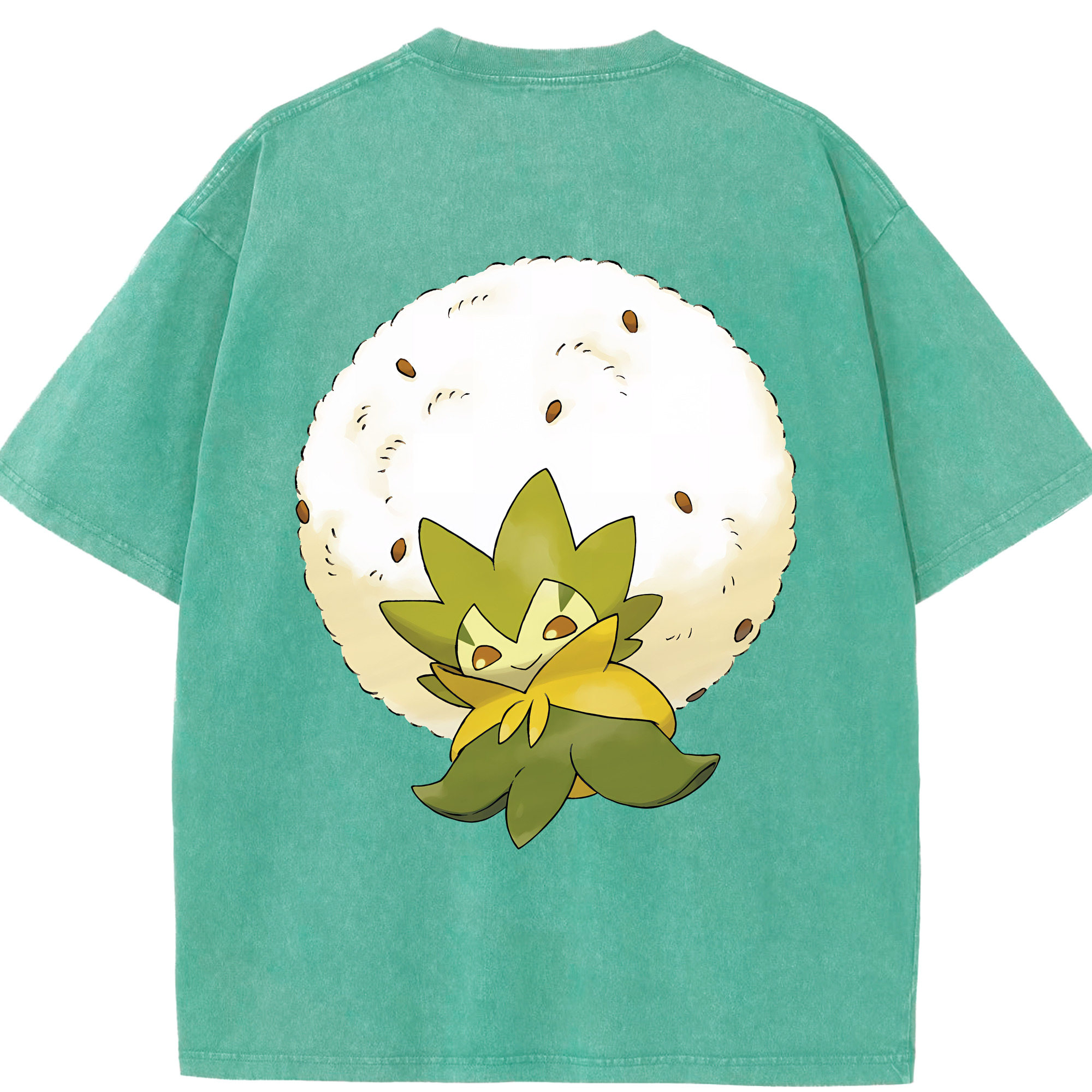 （画像用） ポケットモンスター Pokémon 綿100% ヴィンテージ風 半袖Tシャツ（背面プリント）